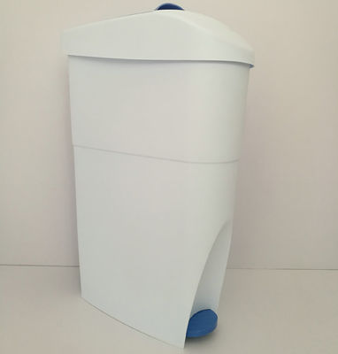 屋内軽量の大きいフィートのペダルのゴミ箱20L