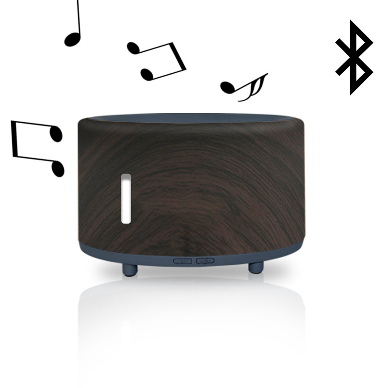 加湿器アロマセラピーの精油の拡散器を変える超音波USB Bluetooth音楽スピーカー7 LED多彩なライト
